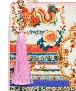 Camilla EBoutique (US) SMALL CANVAS CLUTCH PARTY IN THE PALACE