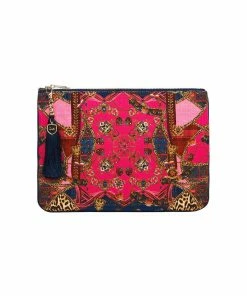 Camilla EBoutique (US) Up To 30% Off SMALL CANVAS CLUTCH DINING HALL DARLING