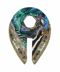 Camilla EBoutique (US) LARGE SQUARE SCARF ANIMAL ARMY
