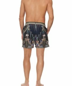 Camilla EBoutique (US) ELASTIC WAIST BOARDSHORT DRIPPING IN DECO