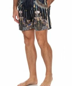 Camilla EBoutique (US) ELASTIC WAIST BOARDSHORT DRIPPING IN DECO