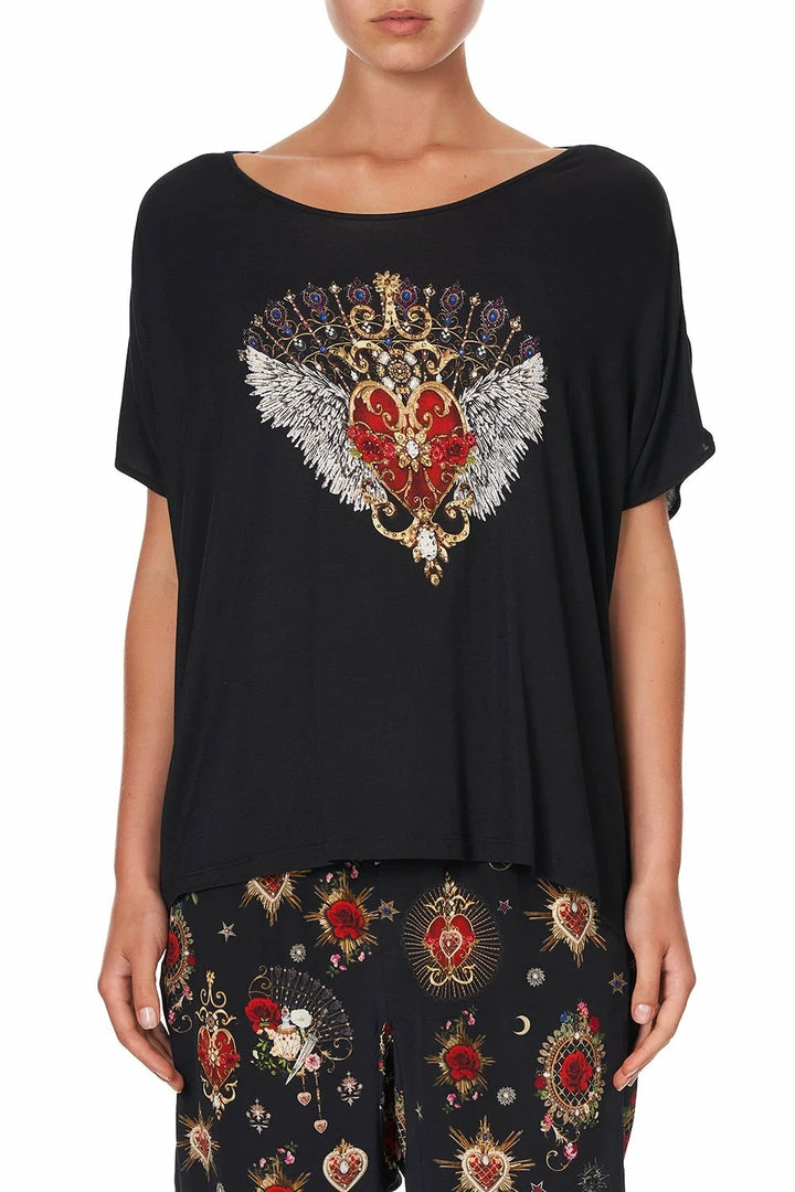 Camilla EBoutique (US) LOOSE FIT ROUND NECK TEE MONTAGUES CAPULET