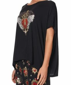 Camilla EBoutique (US) LOOSE FIT ROUND NECK TEE MONTAGUES CAPULET
