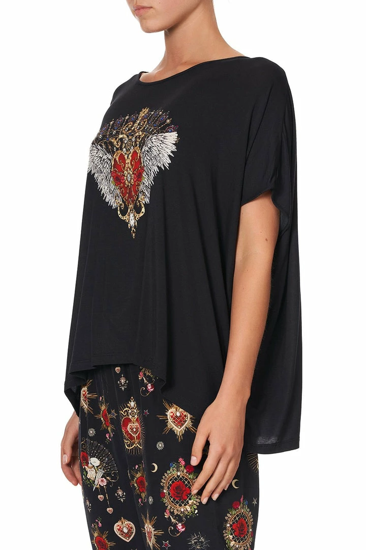 Camilla EBoutique (US) LOOSE FIT ROUND NECK TEE MONTAGUES CAPULET