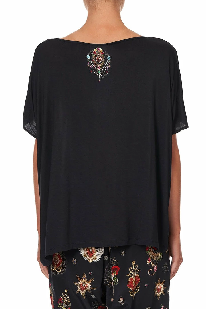 Camilla EBoutique (US) LOOSE FIT ROUND NECK TEE MONTAGUES CAPULET