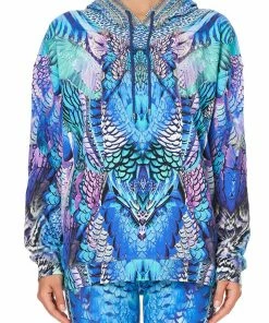 Camilla EBoutique (US) HOODY WITH POCKETS MOON DANCE Sale Activewear & Loungewear