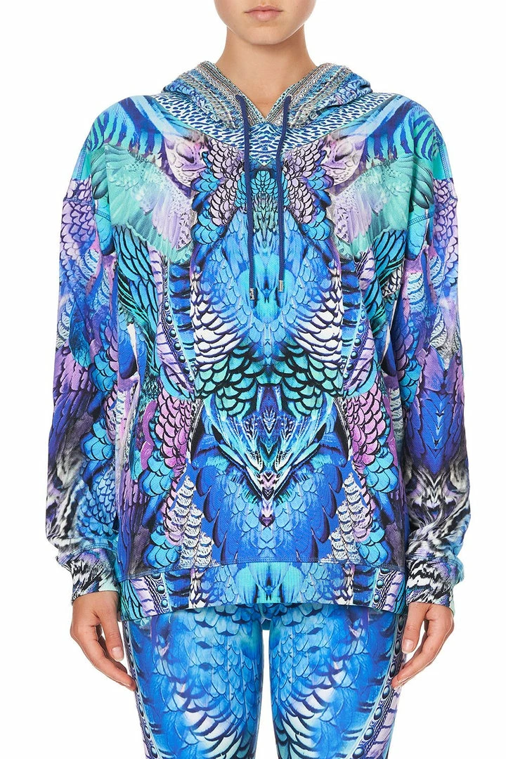 Camilla EBoutique (US) HOODY WITH POCKETS MOON DANCE Sale Activewear & Loungewear