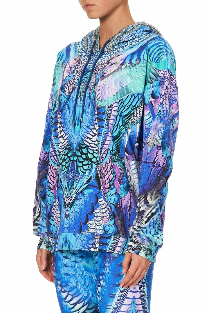 Camilla EBoutique (US) HOODY WITH POCKETS MOON DANCE Sale Activewear & Loungewear