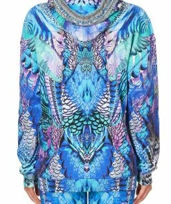 Camilla EBoutique (US) HOODY WITH POCKETS MOON DANCE Sale Activewear & Loungewear