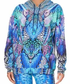 Camilla EBoutique (US) HOODY WITH POCKETS MOON DANCE Sale Activewear & Loungewear