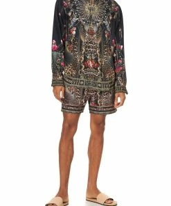 Camilla EBoutique (US) COLLARED LONG SLEEVE SHIRT GOTHIC GODDESS Sale Clothing