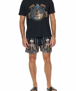 Camilla EBoutique (US) OVERSIZED RELAXED FIT T-SHIRT DRIPPING IN DECO