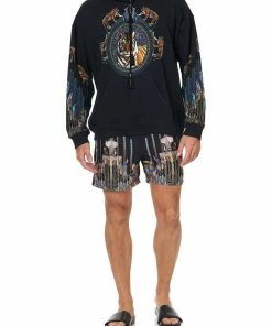 Camilla EBoutique (US) OVERSIZED RELAXED FIT HOODIE DRIPPING IN DECO