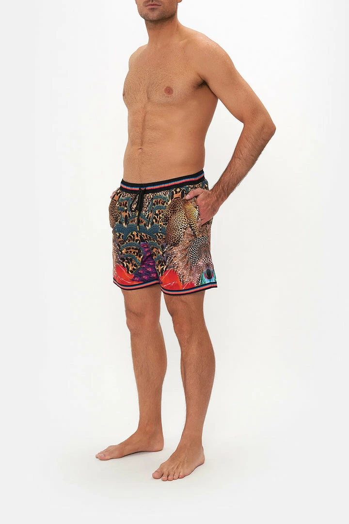 Camilla EBoutique (US) ELASTIC WAIST BOARDSHORT XANADU RISING