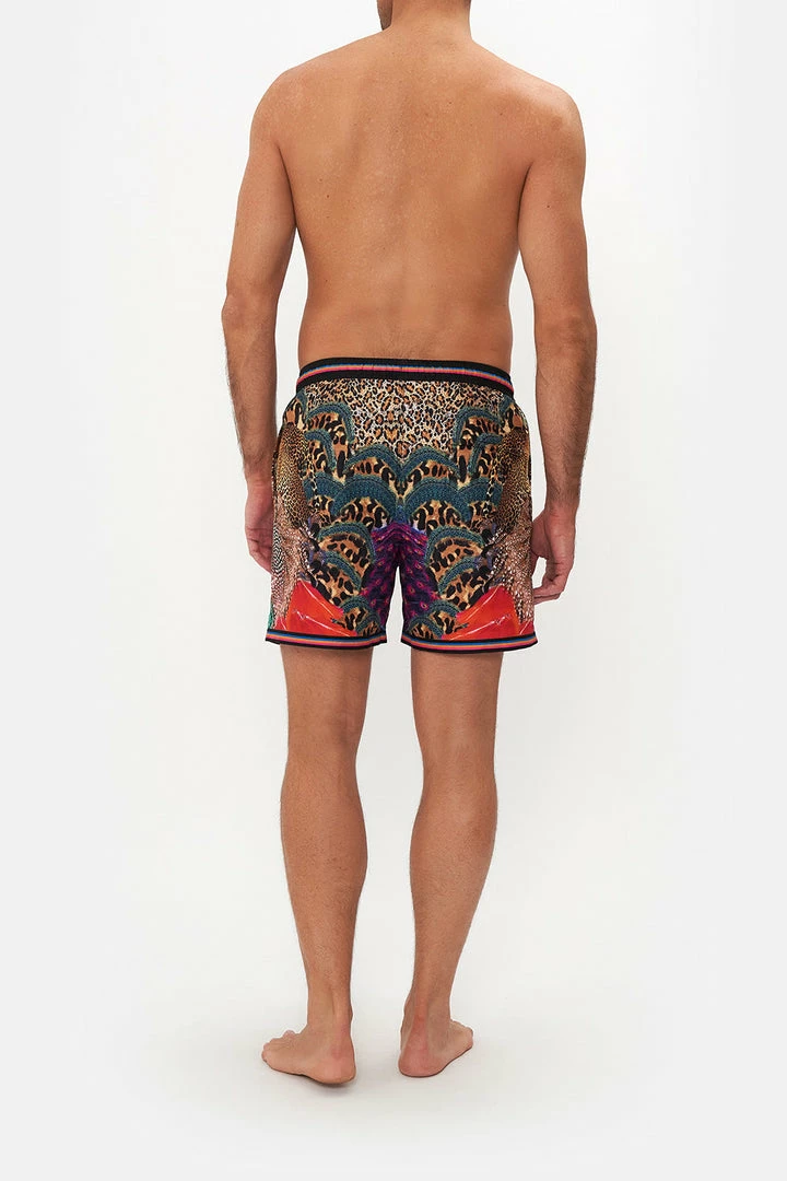 Camilla EBoutique (US) ELASTIC WAIST BOARDSHORT XANADU RISING