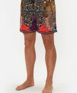 Camilla EBoutique (US) ELASTIC WAIST BOARDSHORT XANADU RISING