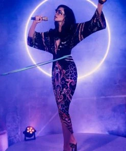 Camilla EBoutique (US) Up To 30% Off LONG SPLIT FRONT TWIST DRESS SHES GOT GRACE