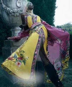 Camilla EBoutique (US) LACE UP FRONT DRESS SAFFRON MOON