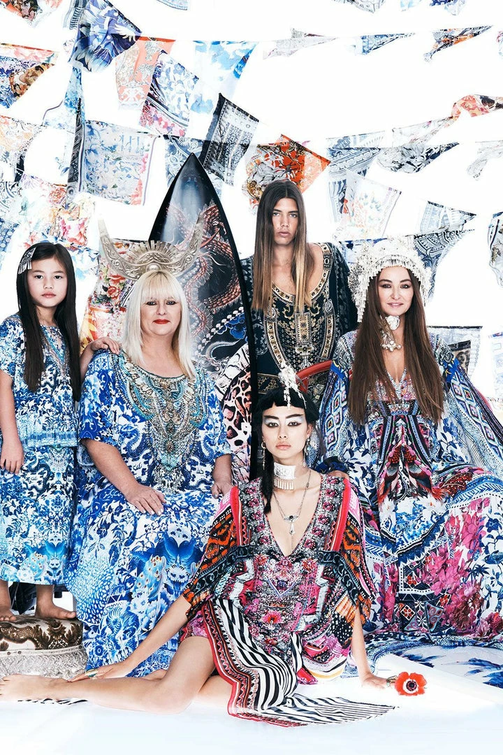 Camilla EBoutique (US) Resort V-NECK KAFTAN STRAIGHT AND NARROW