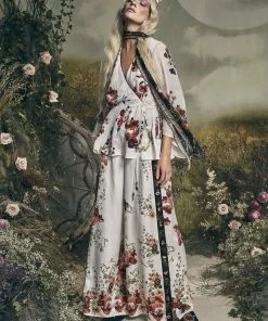 Camilla EBoutique (US) WRAP TOP WITH NECK TIE FAIRY GODMOTHER Up To 50% Off