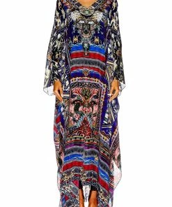 Camilla EBoutique (US) SPLIT FRONT AND SLEEVE KAFTAN STITCH OF TIME