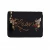 Camilla EBoutique (US) Up To 40% Off SMALL CANVAS CLUTCH SOLID BLACK