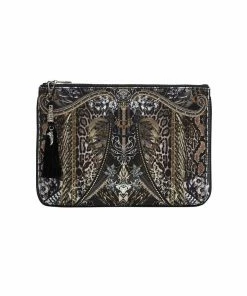 Camilla EBoutique (US) SMALL CANVAS CLUTCH ONE TRIBE
