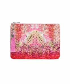 Camilla EBoutique (US) SMALL CANVAS CLUTCH SERPENTINE DREAMS Up To 40% Off