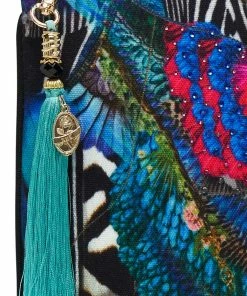 Camilla EBoutique (US) SMALL CANVAS CLUTCH CAFE NAIROBI