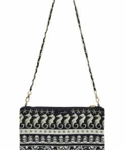 Camilla EBoutique (US) EMBELLISHED SATIN MINI BAG MIDNIGHT PEARL
