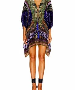 Camilla EBoutique (US) SHORT LACE UP KAFTAN THREADS THAT BIND US Resort