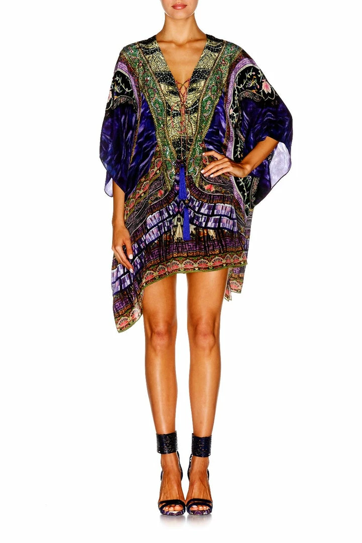 Camilla EBoutique (US) SHORT LACE UP KAFTAN THREADS THAT BIND US Resort