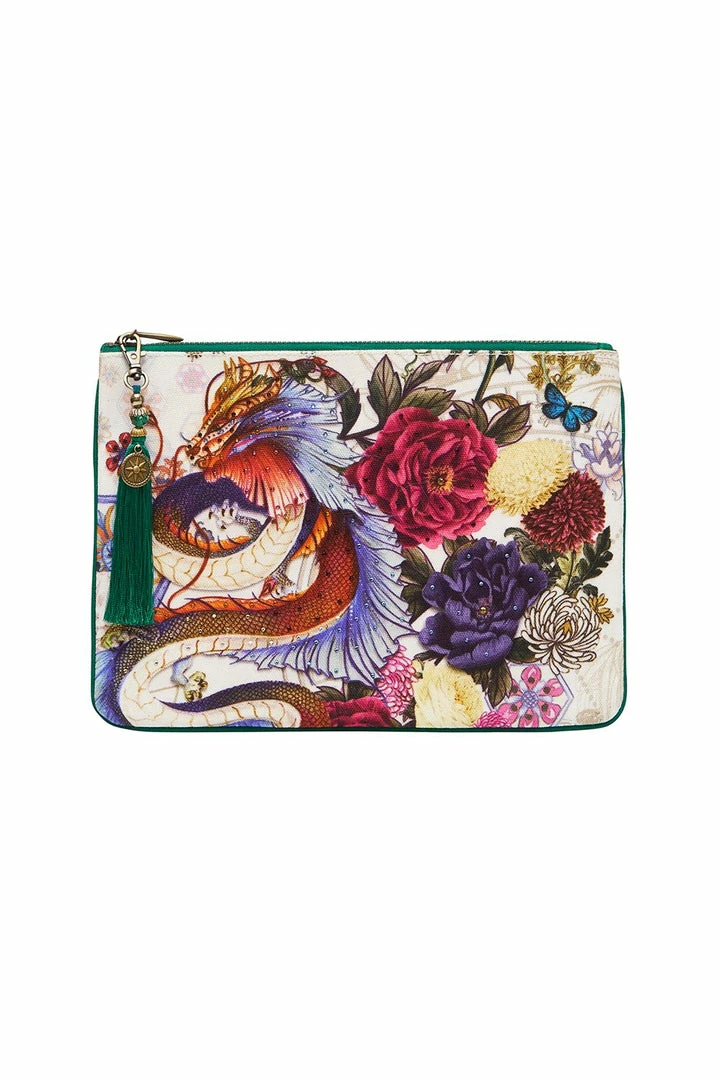 Camilla EBoutique (US) SMALL CANVAS CLUTCH GENTLE MOON