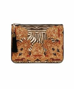 Camilla EBoutique (US) SMALL CANVAS CLUTCH WILD FIRE