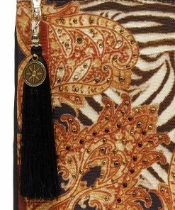 Camilla EBoutique (US) SMALL CANVAS CLUTCH WILD FIRE