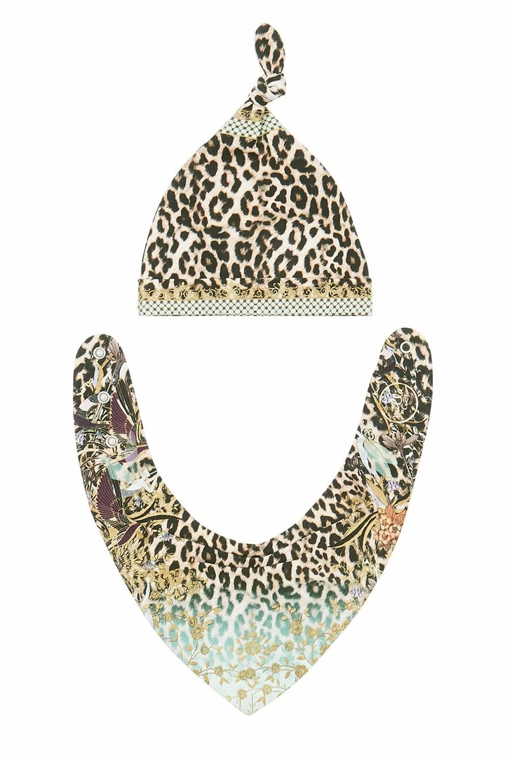 Camilla EBoutique (US) BABIES BIB AND BEANIE SET NOMADIC NYMPH Up To 30% Off