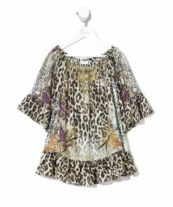 Camilla EBoutique (US) KIDS A-LINE FRILL DRESS NOMADIC NYMPH