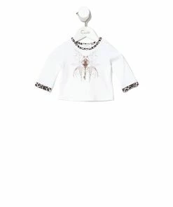 Camilla EBoutique (US) BABIES LONG SLEEVE TOP WITH FRILL NOMADIC NYMPH