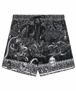 Camilla EBoutique (US) ELASTIC WAIST BOARDSHORT MIDNIGHT PEARL