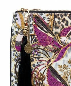 Camilla EBoutique (US) Up To 30% Off SMALL CANVAS CLUTCH NOMADIC NYMPH