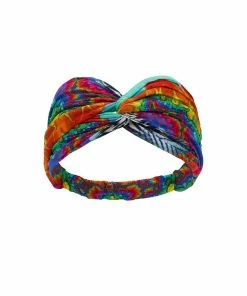 Camilla EBoutique (US) Sale Activewear & Loungewear ACTIVE TWIST HEADBAND RAINBOW GATHERING