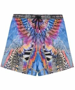 Camilla EBoutique (US) ELASTIC WAIST BOARDSHORT LOVE ON THE WING