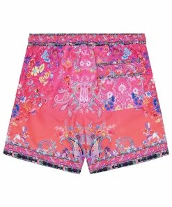 Camilla EBoutique (US) ELASTIC WAIST BOARDSHORT FREE LOVE Up To 30% Off
