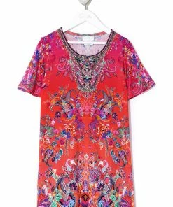 Camilla EBoutique (US) INFANTS TSHIRT DRESS WITH FLARE HEM FREE LOVE