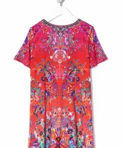 Camilla EBoutique (US) INFANTS TSHIRT DRESS WITH FLARE HEM FREE LOVE