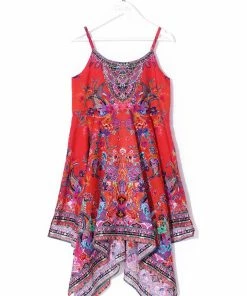 Camilla EBoutique (US) INFANTS HANDKERCHIEF HEM DRESS FREE LOVE Up To 30% Off