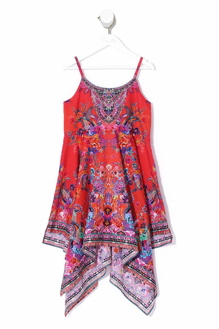 Camilla EBoutique (US) KIDS HANDKERCHIEF HEM DRESS FREE LOVE Up To 40% Off