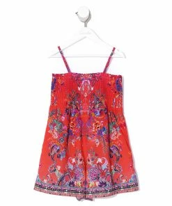 Camilla EBoutique (US) INFANTS PLAYSUIT WITH SHIRRING FREE LOVE Up To 40% Off