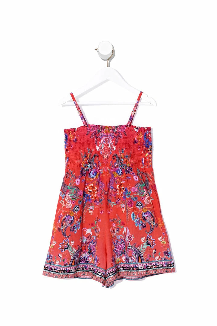 Camilla EBoutique (US) KIDS PLAYSUIT WITH SHIRRING FREE LOVE Up To 40% Off