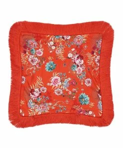 Camilla EBoutique (US) SMALL SQUARE CUSHION CAMEOS CAN CAN
